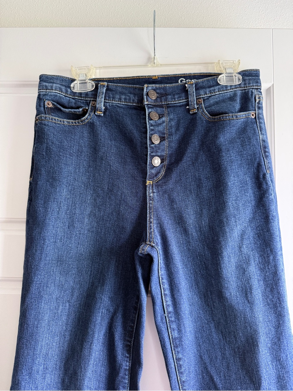Gap 1969 Authentic Flare High Rise Jeans • 30r - Picture 2 of 5